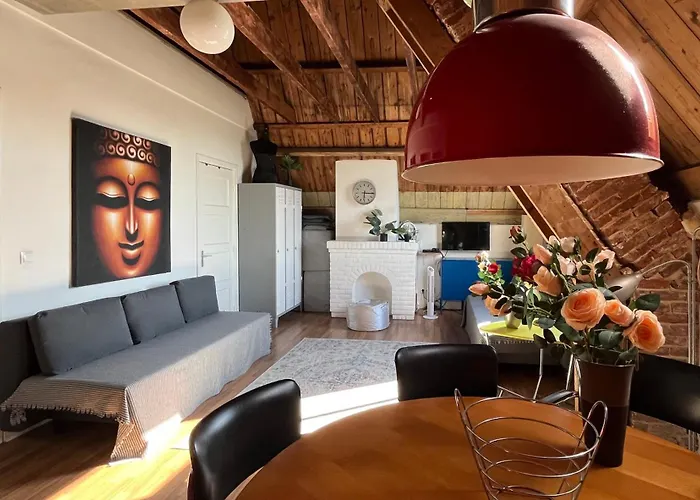 Apartment Penthouse Loft Harbour View, Free Parking