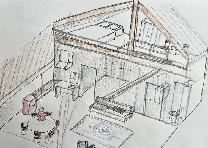 Penthouse Loft Harbour View, Free Parking Apartment Hoevelaken